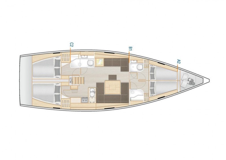 Hanse 458 - Yacht Charter Sailica