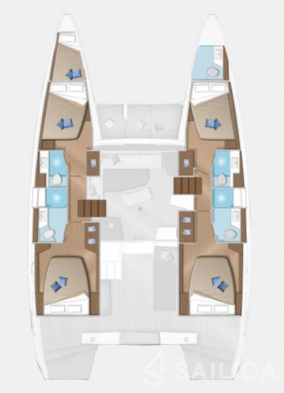 Lagoon 42 - 4 + 1 cab. - Yacht Charter Sailica