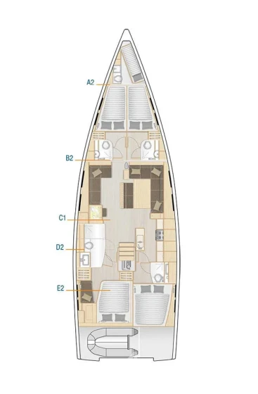 Hanse 548 - Yacht Charter Sailica