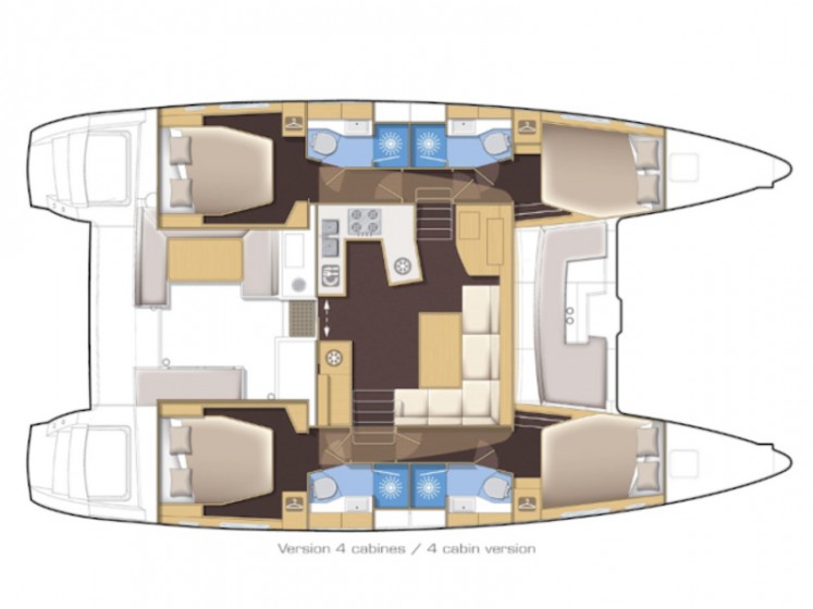Lagoon 450 - Yacht Charter Sailica