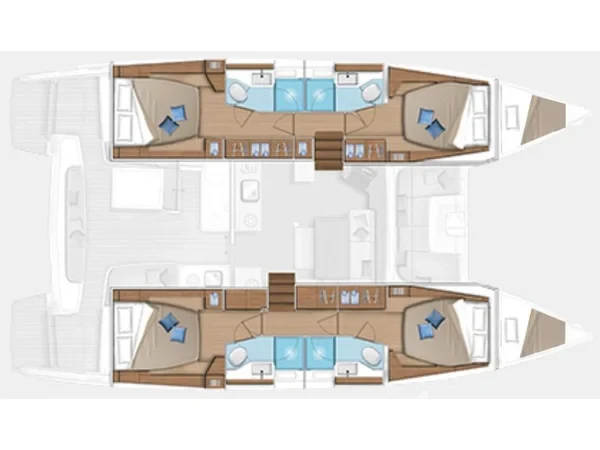 Lagoon 46  - Yacht Charter Sailica