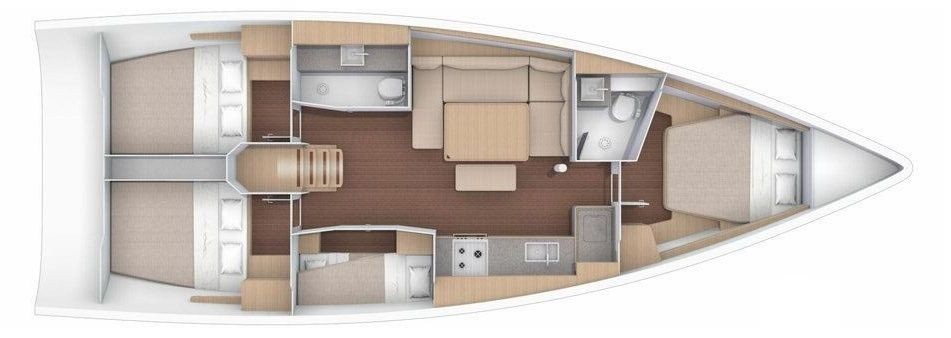 Dufour 430 - Yacht Charter Sailica