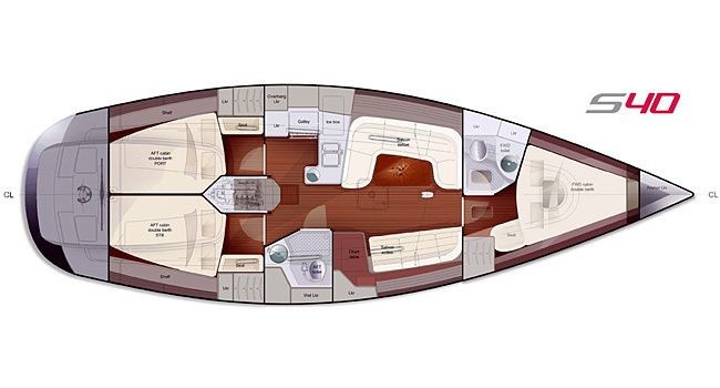 Salona 40 - Yacht Charter Sailica