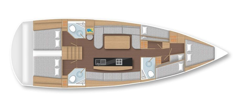 D&D Kufner 50 - Yacht Charter Sailica