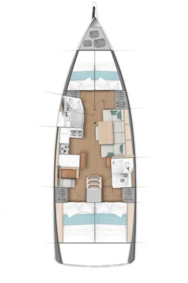 Sun Odyssey 440 - Yacht Charter Sailica