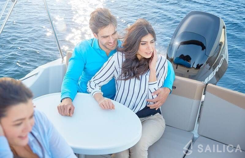 Quicksilver 675 Active Open  - Yacht Charter Sailica