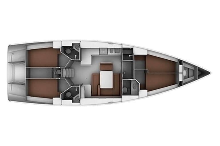 Bavaria Cruiser 45 - 4 cab. - Yacht Charter Sailica