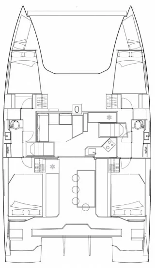 Nautitech 40 open NEW - 4 + 2 cab. - Yacht Charter Sailica