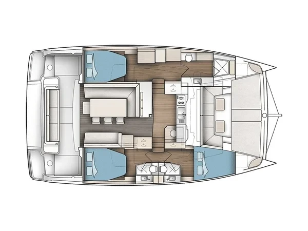 Bali 4.1 - Yacht Charter Sailica