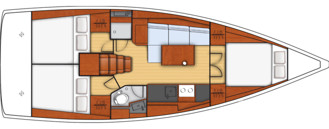 Oceanis 38.1 - Yacht Charter Sailica