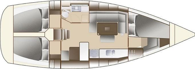 Dufour 375 Grand Large - Yacht Charter Sailica