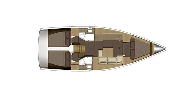 Dufour 382 GL - Yacht Charter Sailica