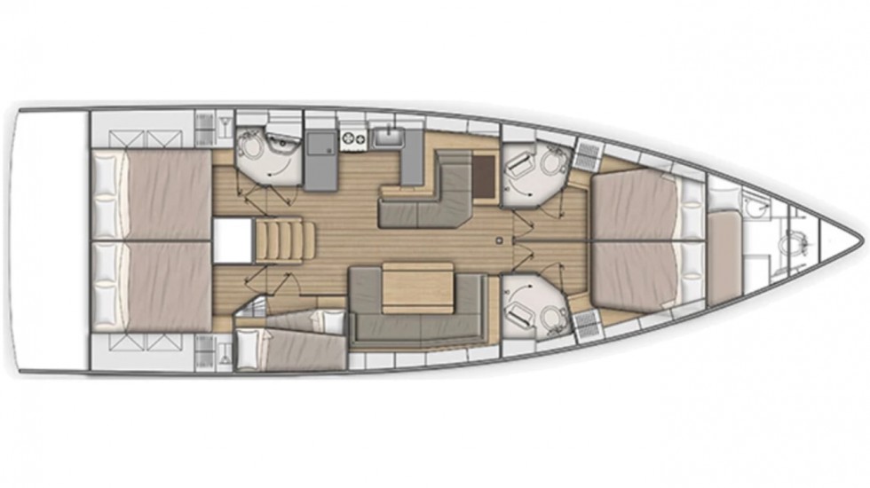 Oceanis 51.1 - Yacht Charter Sailica