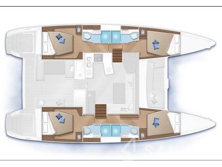 Lagoon 450 - Yacht Charter Sailica