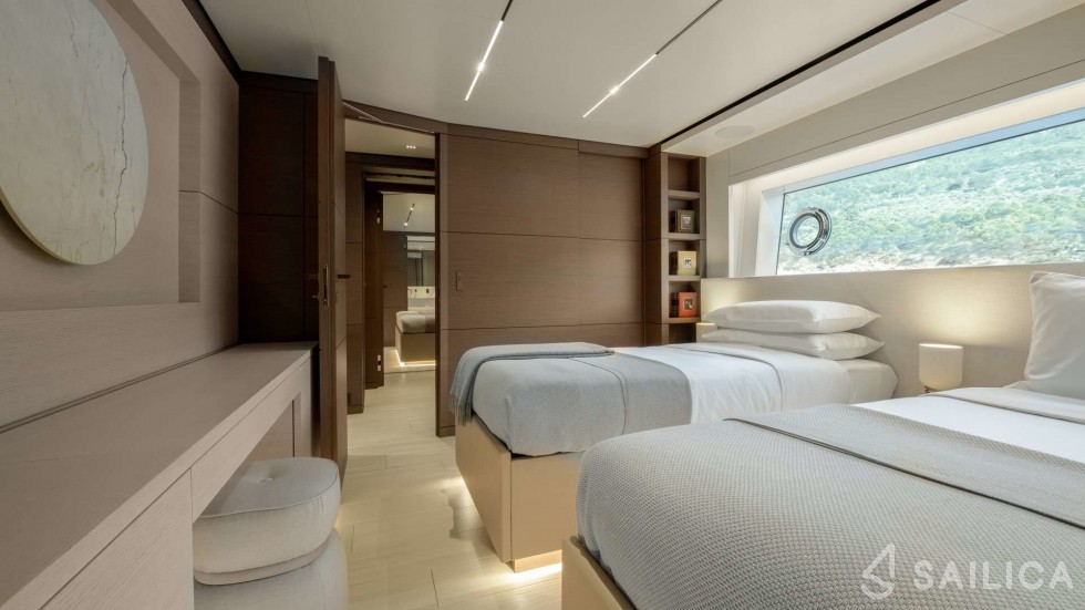 Ferretti Custom Line Navetta - Yacht Charter Sailica