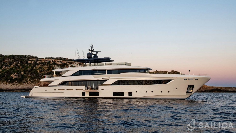 Ferretti Custom Line Navetta - Yacht Charter Sailica