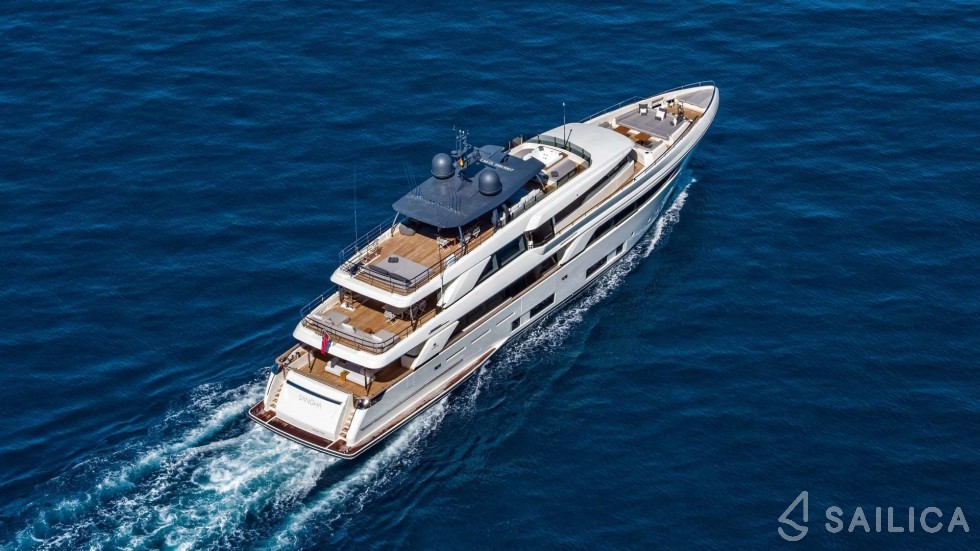 Ferretti Custom Line Navetta - Yacht Charter Sailica