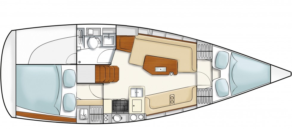 Hanse 325 - Yacht Charter Sailica