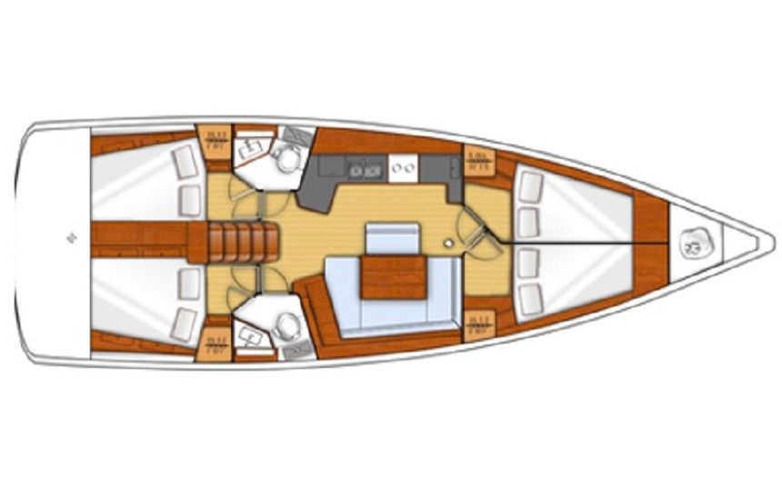 Oceanis 45 - Yacht Charter Sailica