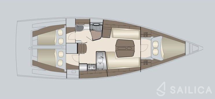 Dehler 38 SQ - Yacht Charter Sailica