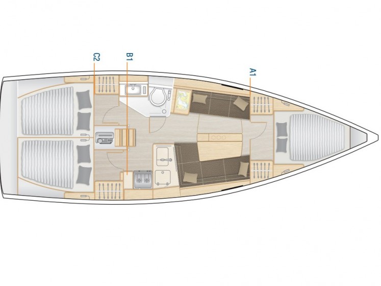 Hanse 388 - Yacht Charter Sailica
