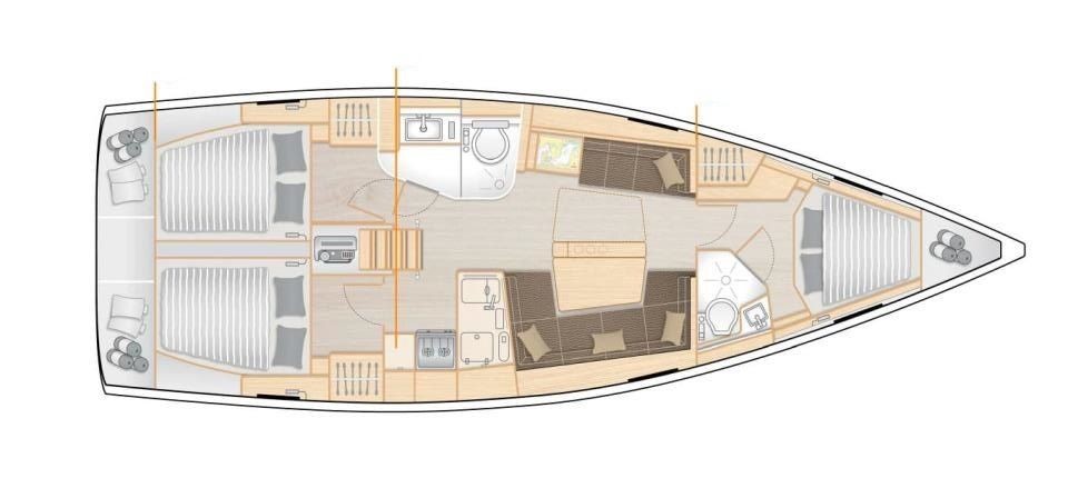 Hanse 418 - Yacht Charter Sailica