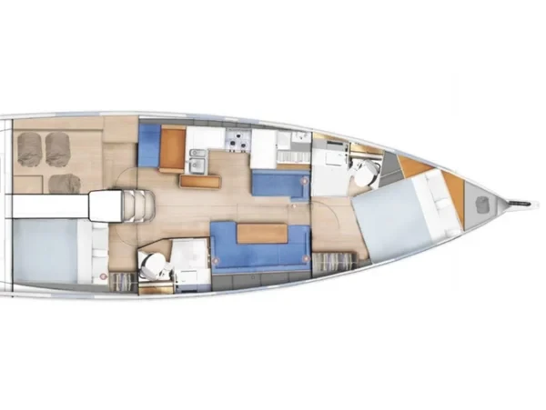 Sun Odyssey 410 - Yacht Charter Sailica