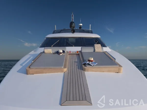 Bugari 100 - 5 + 2 cab. - Yacht Charter Sailica