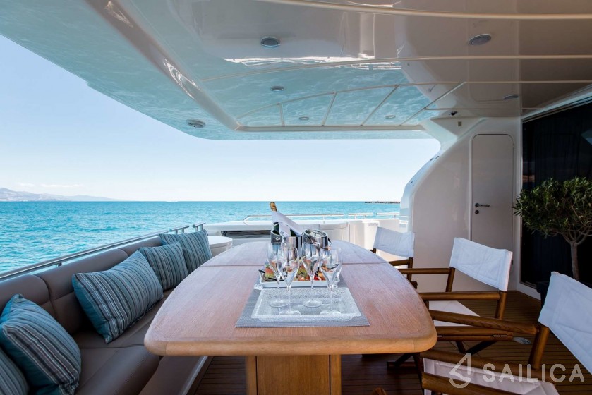 Ferretti 83 - Yacht Charter Sailica