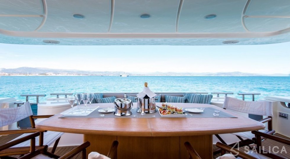 Ferretti 83 - Yacht Charter Sailica