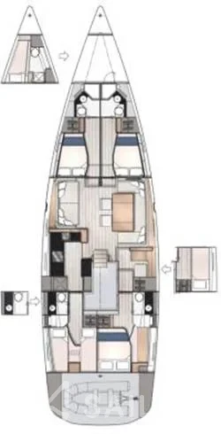 Jeanneau 65 - Yacht Charter Sailica