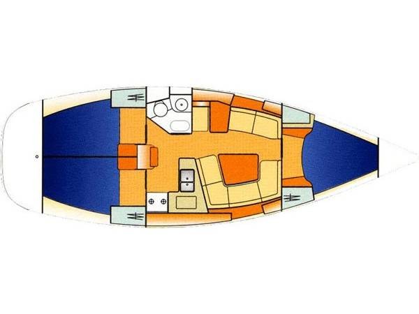 Sun Odyssey 37 - Yacht Charter Sailica