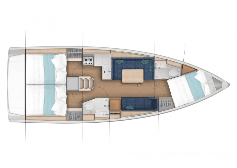 Sun Odyssey 380 - Yacht Charter Sailica