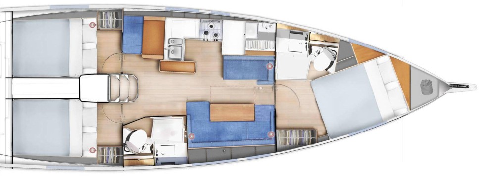 Sun Odyssey 410 - Yacht Charter Sailica
