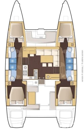 Lagoon 46  - Yacht Charter Sailica