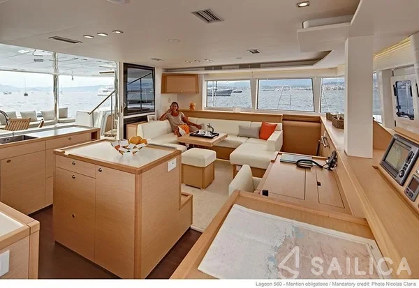 Lagoon 560 S2 - Yacht Charter Sailica