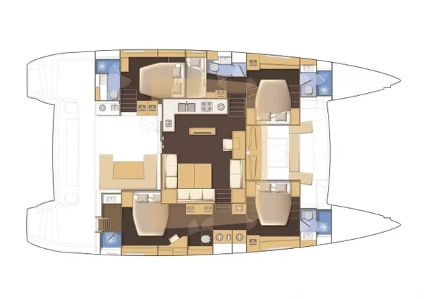 Lagoon 560 S2 - Yacht Charter Sailica