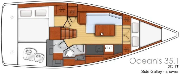 Oceanis 35.1 - Yacht Charter Sailica