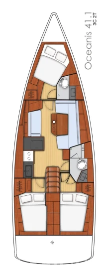 Oceanis 41.1 - Yacht Charter Sailica