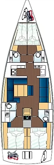Dufour 500 GL - Yacht Charter Sailica