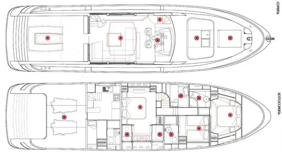 Italia Yachts Jaguar 76 - Yacht Charter Sailica