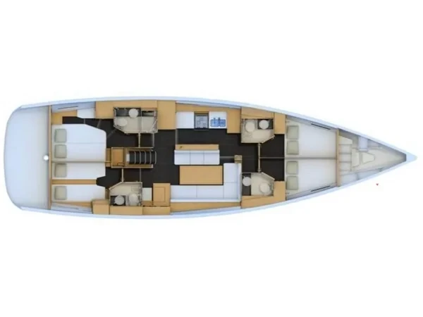 Jeanneau 54 - Yacht Charter Sailica