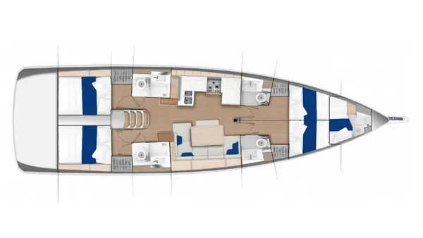 Sun Odyssey 490 - Yacht Charter Sailica
