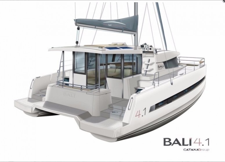 Bali 4.1 - Yacht Charter Sailica