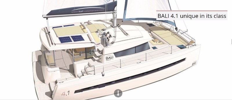 Bali 4.1 - Yacht Charter Sailica