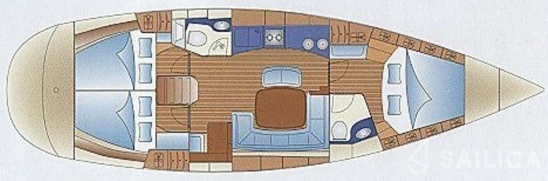 Bavaria 46 Cruiser - Yacht Charter Sailica
