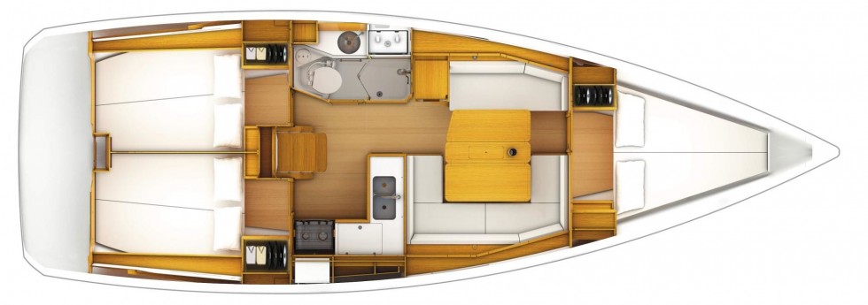 Sun Odyssey 380 - Yacht Charter Sailica