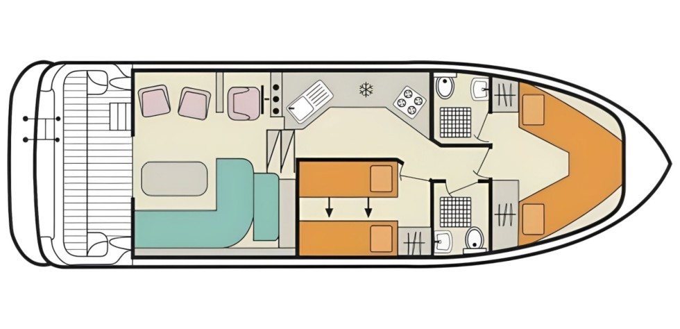 Le Boat Caprice - Yacht Charter Sailica