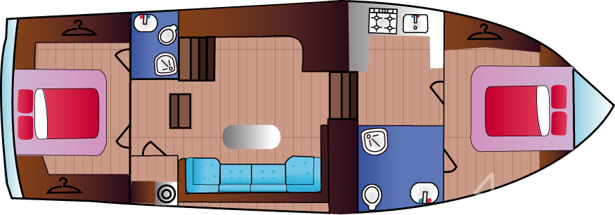 Riverline 1400 - Yacht Charter Sailica