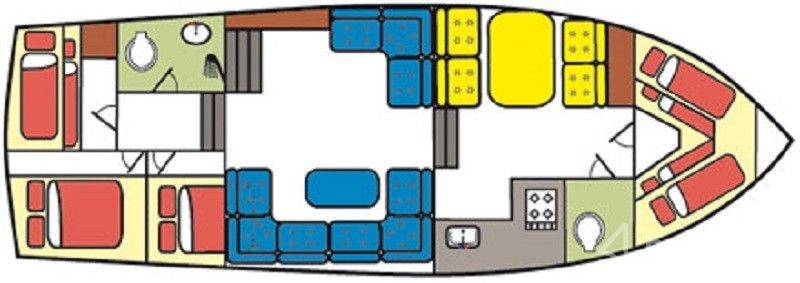 Vacance 1400 - Yacht Charter Sailica